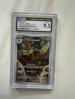 Pokemon Kingambit 130 Black Star Promos Promo Regular CGC 9.5 2024 English - Image 1