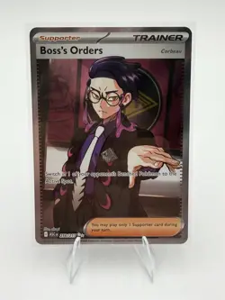 Boss’s Orders 256/217 Ultra Rare Full Art Pokemon TCG Ascended Heroes NM - Image 1