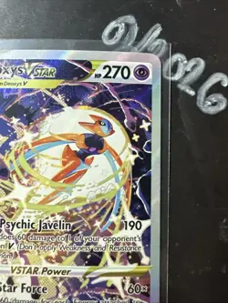 Deoxys VSTAR GG46/GG70, Crown Zenith: Galarian Gallery, Pokemon TCG, NM - Image 4