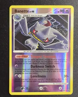 Banette 19/127 Pokemon Platinum Reverse Holo NM - Image 1