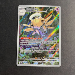 Shedinja Pokemon Mega Evolution 144/132 Illustration Rare Holofoil Full Art NM - Image 1