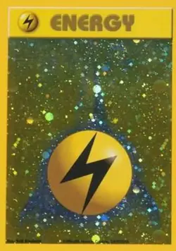 Moderately Played Lightning Energy Holo Promo - Promotional Pokemon League & Cha - Image 1