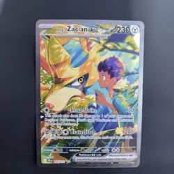 Pokemon TCG Hop's Zacian Ex 186/159 Special Illustration Rare Journey... - Image 3