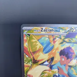 Pokemon TCG Hop's Zacian Ex 186/159 Special Illustration Rare Journey... - Image 4