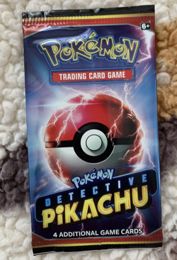 POKEMON TCG! 1 DETECTIVE PIKACHU SEALED BOOSTER PACK BRAND NEW - Image 1