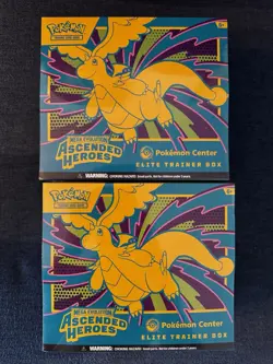 Pokemon TCG Ascended Heroes Pokemon Center Exclusive Elite Trainer Box FAST SHIP - Image 1