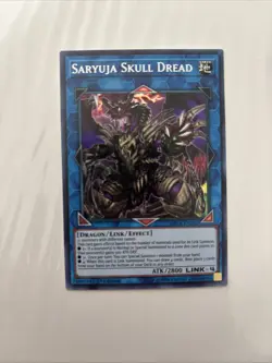Yugioh Saryuja Skull Dread MP18-EN202 Secret Rare 1st Ed NM - Image 1