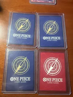 One Piece TCG Lot Buggy Pre Release Winner P-084, Gun Gum Rain Op02-068, Kuzan - Image 2