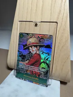 One Piece CCG - Monkey D Luffy OP13-118- Manga Rare - English - Image 3