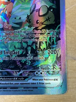 Koraidon EX 247/198 Scarlet Violet Full Art Halo Rare 2023 Pokemon TCG Card - Image 4