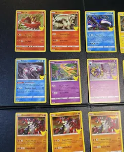 Pokemon TCG 25th Celebrations cards 2021 Bundle x 12 cards -LP/NM - Image 2
