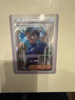 Amarys Full Art Holo Ultra Rare Prismatic Evolutions Pokemon TCG Card 132/131 - Image 1