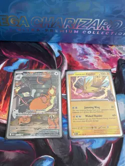 Pokemon Card Lot- Team Rocket’s Raticate Illustration Rare, Team Rocket’s Zapdos - Image 1