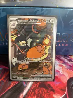 Pokemon Card Lot- Team Rocket’s Raticate Illustration Rare, Team Rocket’s Zapdos - Image 2