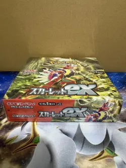 Scarlet ex SV1S Sealed Booster Box Japanese Pokemon Card Game #2 - Image 3