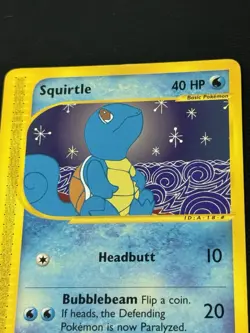 Pokemon Squirtle TCG Expedition Base Set Card 132/165 - Image 2