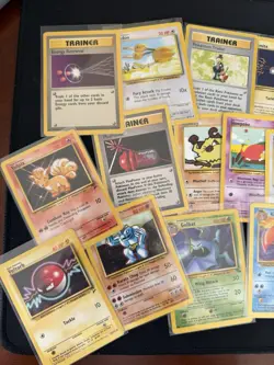 Vintage Pokemon Card Lot 39 Cards - Image 1