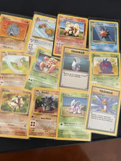 Vintage Pokemon Card Lot 39 Cards - Image 4