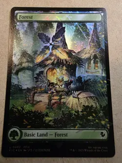 Forest - #482 (Chocobo Track Foil) Commander: Final Fantasy - Mtg - Image 1