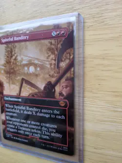 Spiteful Banditry (Borderless) - MTG - Lord of the Rings - LOTR - Magic – NM - Image 3