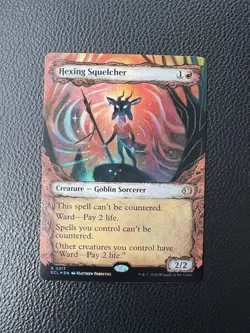 Hexing Squelcher - FOIL SHOWCASE ART NM (MTG Lorwyn Eclipsed 317) - Image 1