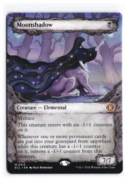 Moonshadow - Showcase - Lorwyn Eclipsed - ECL MTG - Image 1