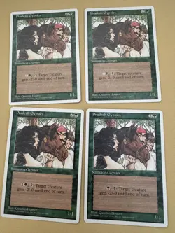 4X Pradesh Gypsie Mtg 4th Edition 4ED NM Magic the Gathering - Image 1