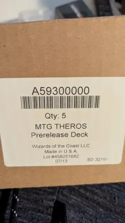 Set of 5 MTG Magic the Gathering THEROS 2013 PreRelease Kits SEALED NEW - Image 1