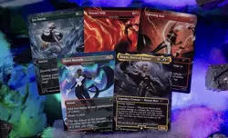 Magic the Gathering Secret Lair Marvel Storm Rainbow Foil Edition - Image 1