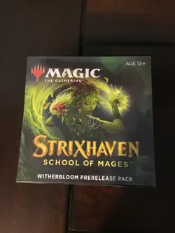 Magic the Gathering Strixhaven Release pack (witherbloom) - Image 1
