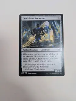 MTG - Crackdown Construct - The List Reprints (LIST) NM/M Condition - Image 1
