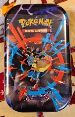 Pokemon TCG Mega Evolution Mini Tim New Sealed Unopened Fast Shipping Lucario - Image 1