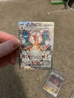 Pokemon Charizard GX EX Holo English Card 233/237 Standard Size - Image 1