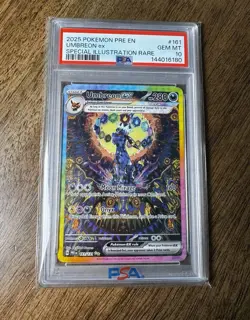 PSA 10 Pokemon Umbreon Ex #161 SI HOLO RARE Gem Mint-Prismatic Evolutions - Image 1