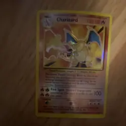 Pokemon Charizard Base Set Holo Rare 004/102 English 120HP 1999 Card - Image 3