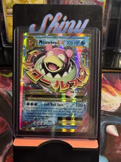 Pokemon TCG M Slowbro EX Mega XY Evolutions Ultra Rare Holo Card 27/108 - Image 1