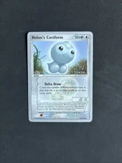 Pokemon TCG Holon's Castform 44/110 World Championship 2007 Uncommon - PLAYED - Image 1