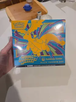 Pokemon TCG Mega Evolution Ascended Heros Pokemon Center Etb - Image 1