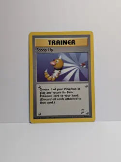 Pokemon Scoop Up 107/130 Base Set 2 Trainer Rare - HP - Image 1