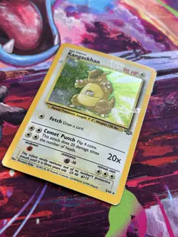 Pokemon TCG Kangaskhan Jungle 5/64 Holo Unlimited Holo Rare - Image 2