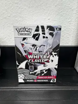 Pokemon TCG Scarlet & Violet White Flare 6 Booster Packs Box Factory Sealed New - Image 1