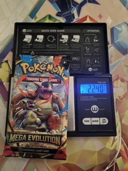 (HEAVY) 22.40g Pokemon TCG Mega Evolution Booster Pack (SEALED)✅ - Image 1