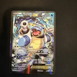 Pokemon TCG Blastoise EX Holo XY122 XY Promo Condition HP - Image 2