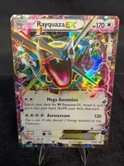 2015 Pokemon XY Black Star Promos Rayquaza EX #XY69 - Image 1