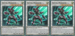 3x Signal Warrior | DUPO-EN006 | UR | 1st Ed | NM | YuGiOh - Image 1
