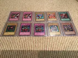 Yugioh Vintage Bundle Commons, 1st Editions, Rares, Super Rares Read Description - Image 1
