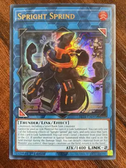 Yu-Gi-Oh! Spright Sprind BLTR-EN095 - 1st Edition - Ultra Rare - Near Mint! - Image 1