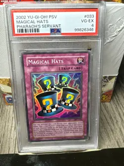 PSA 4 2002 YuGiOh Magical Hats #033 Pharaoh’s Servant - Image 3