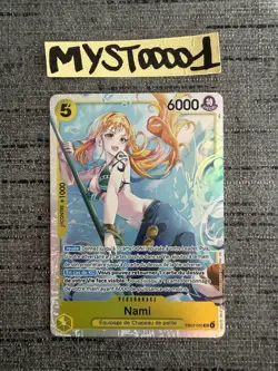 Carte One Piece Heroines Nami EB03-053 SR Foil Francais - Image 1
