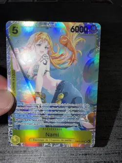 Carte One Piece Heroines Nami EB03-053 SR Foil Francais - Image 3